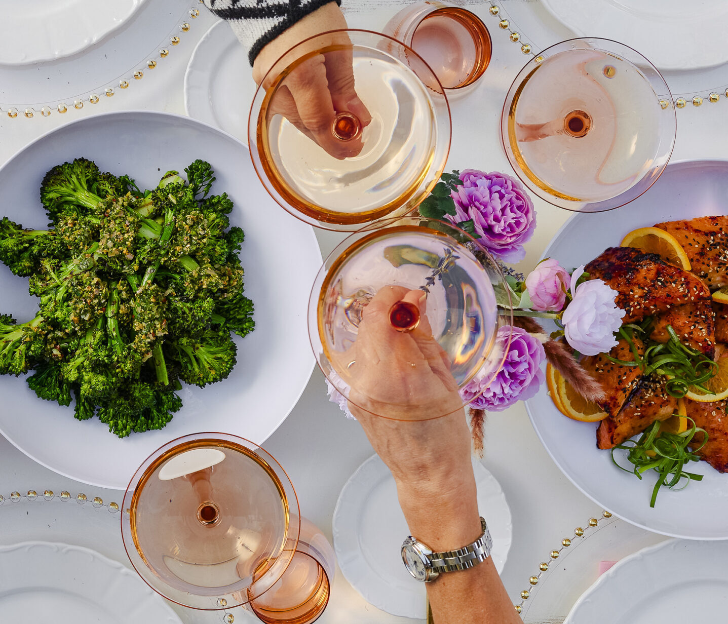 Solera & Co. Toasting over dinner