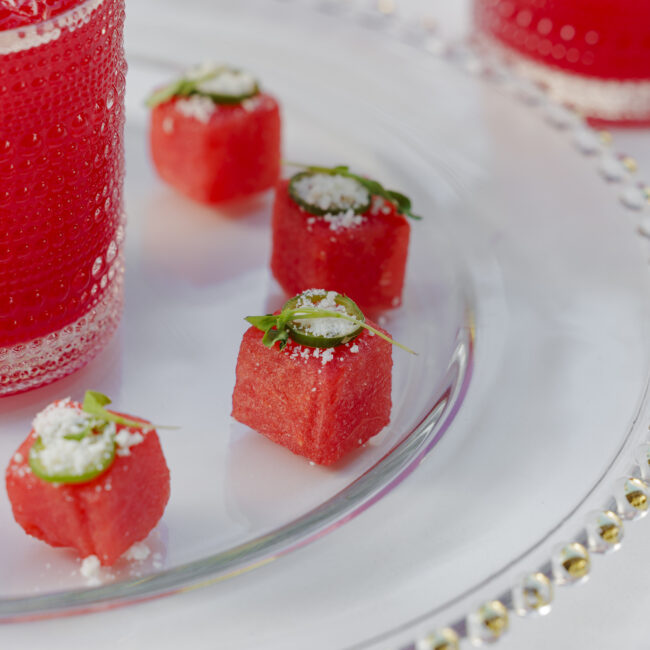 Solera & Co. Compressed Watermelon Hors d'Oeuvres