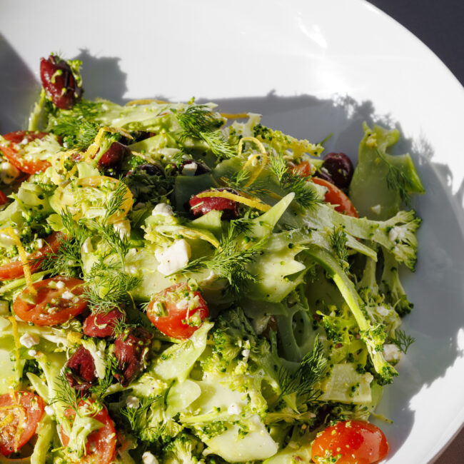 Solera & Co. Shaved Broccoli Salad